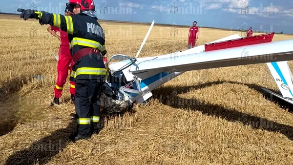 POVESTEA emoționantă a tânărului mort în accidentul de planor din Olt. Visuri mărețe frânte în ultimul zbor / Fusese șef de promoție