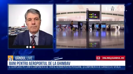 Gândul LIVE. Primarul Brașovului, George Scripcaru: „Se alocă 25 de milioane de lei pentru Aeroportul de la Brașov, ceea ce ne ajută foarte mult”