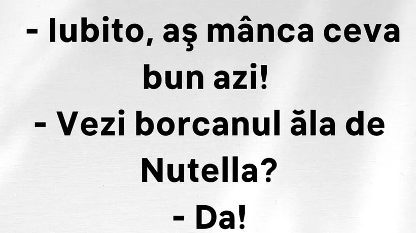 BANCUL ZILEI | Borcanul de Nutella