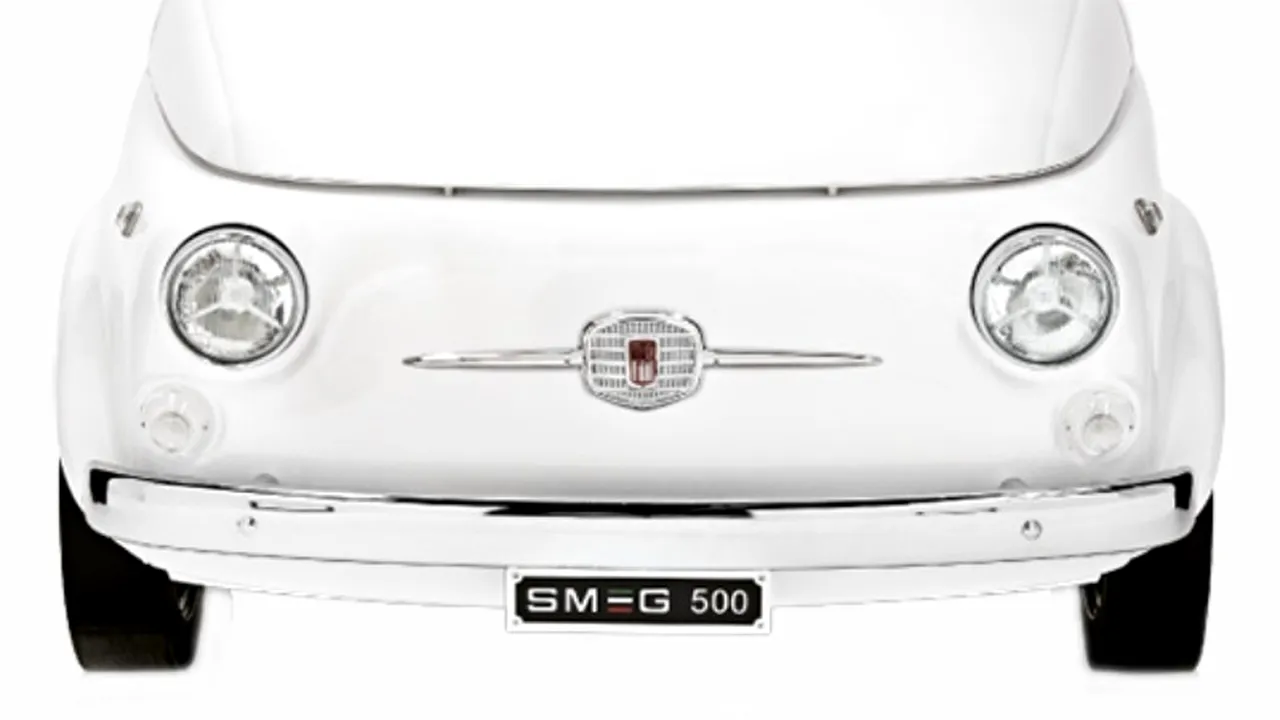 O firmă de electrocasnice a transformat modelul Fiat 500 în frigider