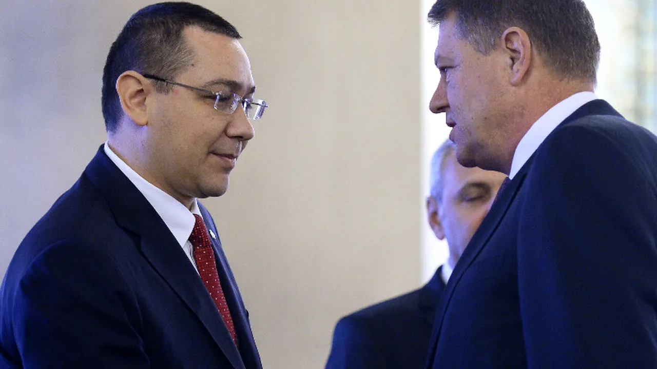 Ponta: „Relația președinte - guvern - servicii de informații merge foarte bine. Mergea rău anul trecut, când nici eu, nici serviciile nu mai aveam încredere în Băsescu