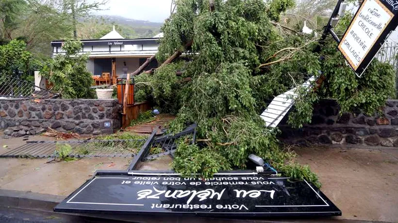O persoană a murit și 15 au fost rănite pe Insula Reunion, după trecerea ciclonului Bejisa