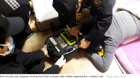 Accident casnic bizar: o femeie a fost „atacată