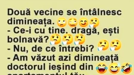 BANC | Întâlnire dimineața între două vecine