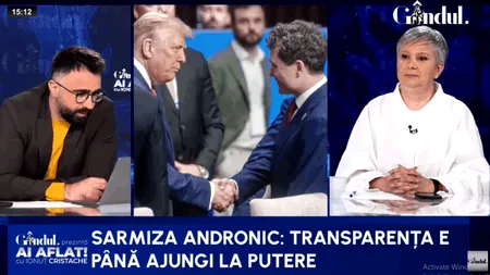Mizele contractului de lobby asumat de Nicușor Dan. Sarmiza Andronic: Nu e normal decât dacă știu care sunt rezultatele