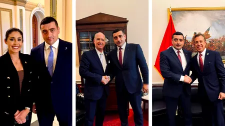 George Simion a avut ÎNTÂLNIRI cu congresmeni și cu oameni relevanți din administrația Trump