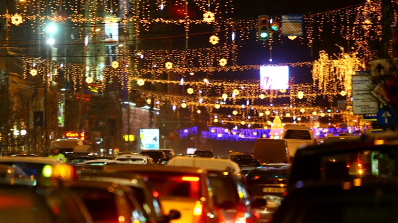 Aproape trei milioane de beculețe pentru sărbătorile de iarnă vor fi aprinse vineri în București