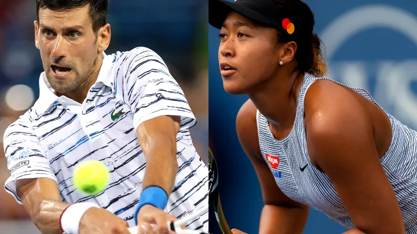 US Open 2019: Novak Djokovic și Naomi Osaka au fost desemnați favoriții turneului. A câta favorită este Simona Halep