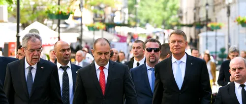 <i class='ep-highlight'>Klaus</i> <i class='ep-highlight'>Iohannis</i>, la reuniunea informală de la Ruse cu președinții Bulgariei și Austriei