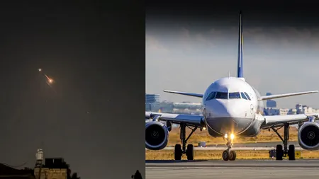 Companiile AERIENE care și-au modificat rutele din cauza atacului Iranului asupra Israelului: 