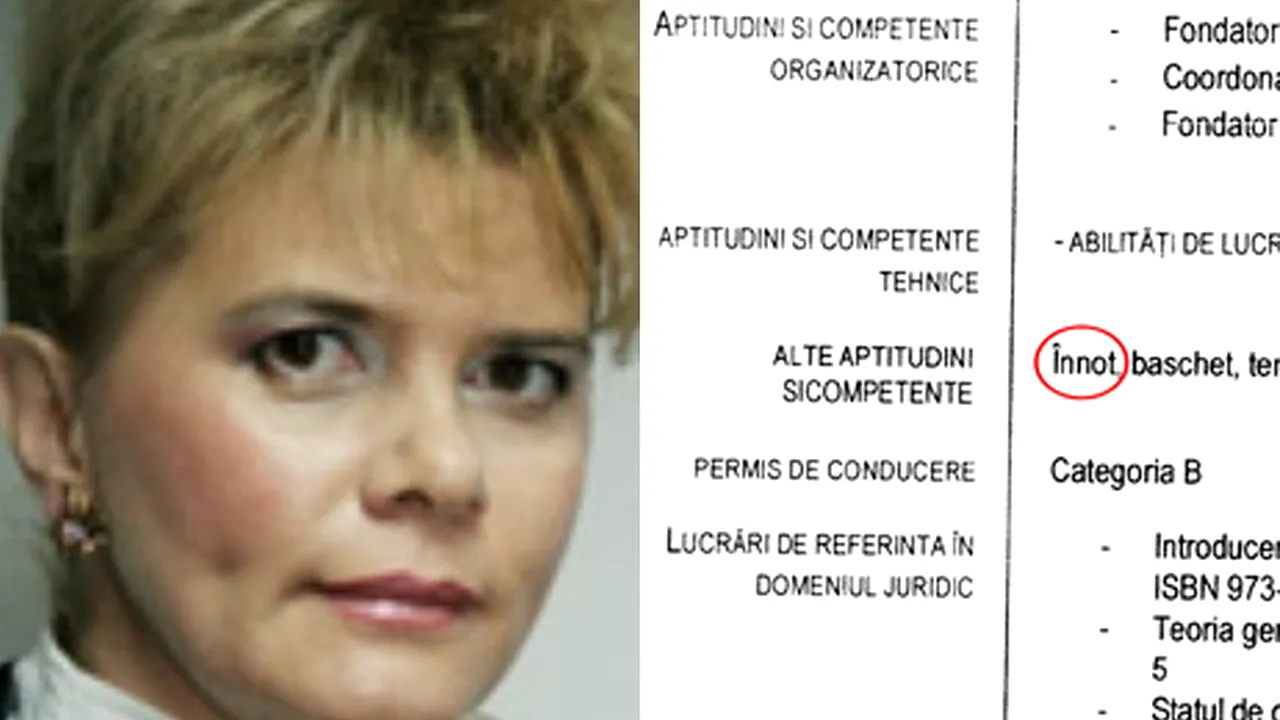 Cum poate să scrie noul ministru al Educației. Câte greșeli sunt în CV-ul prof. univ. dr. Corina Dumitrescu, rectorul de la Dimitrie Cantemir