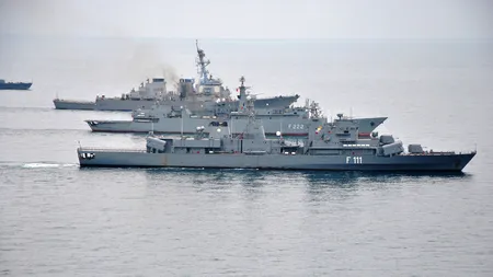 România își testează forța de reacție rapidă pe mare, în cadrul NATO, alături de SUA și Bulgaria