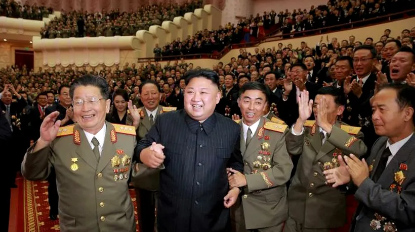 Kim Jong-un a dat petrecere după reușita testului bombei cu hidrogen. GALERIE FOTO RARĂ
