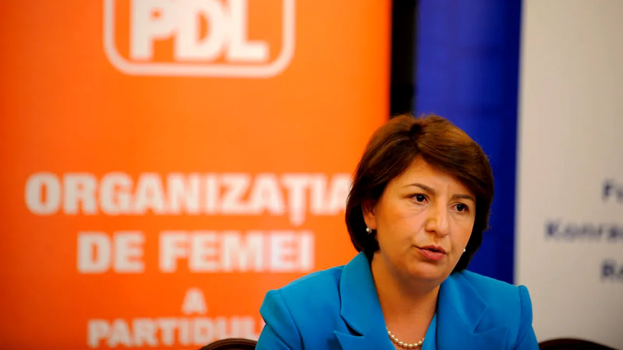 Sulfina Barbu: Echipa lui Udrea să recunoască înfrangerea și să contribuie la consolidarea PDL