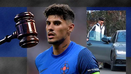 Florinel Coman, CONDAMNAT definitiv după ce a condus cu un permis fals. Atacantul echipei naționale și-a recunoscut faptele