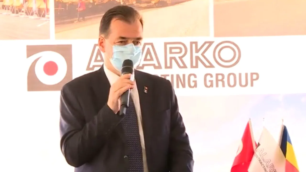 Orban, la începerea lucrărilor pe lotul 2 al A0, Sector Sud: Bucureștiul are nevoie ca de aer de această autostradă de centură