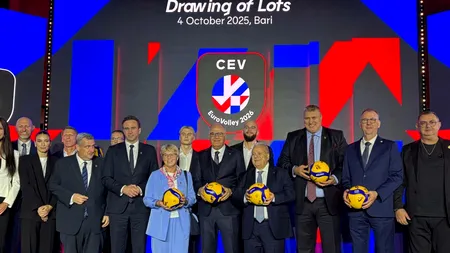 Știm deja grupele EUROVOLLEY atât la masculin, cât și la feminin! Unele meciuri se vor juca și la Cluj