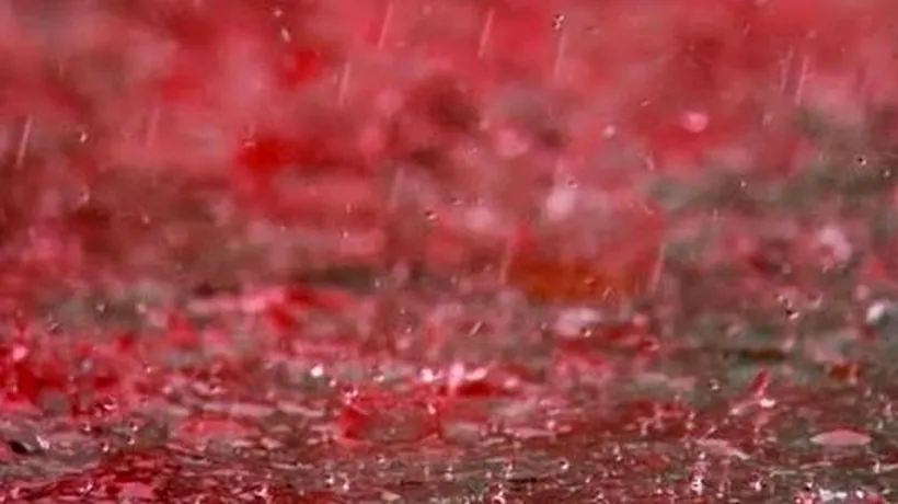 Ploaia cu sânge sau grindina de aproape un kilogram. Cele mai ciudate fenomene meteorologice din lume