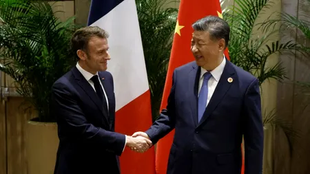 Macron insistă, în contextul victoriei lui TRUMP, pentru dezvoltarea autonomiei UE /Liderul Franței vrea dialog cu Beijingul „în independență totală”