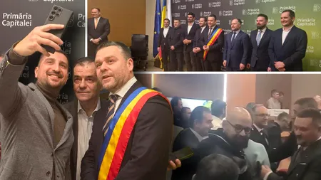 Varietate de politicieni la depunerea jurământului noului primar al Capitalei, Ciprian Ciucu. Ludovic Orban, Vlad Voiculescu și Cristian Piedone au fost prezenți