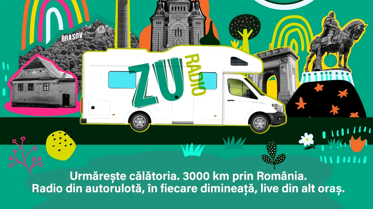 Buzdu si Morar, Emma si Tea pornesc în RADIOAVENTURA, Turul României cu Autorulota ZU