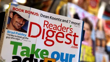 Reader's Digest a cerut intrarea în insolvență
