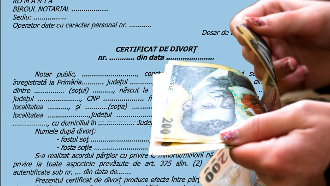 Cât te costă să divorțezi la notar în 2026. Costurile au crescut față de anii trecuți