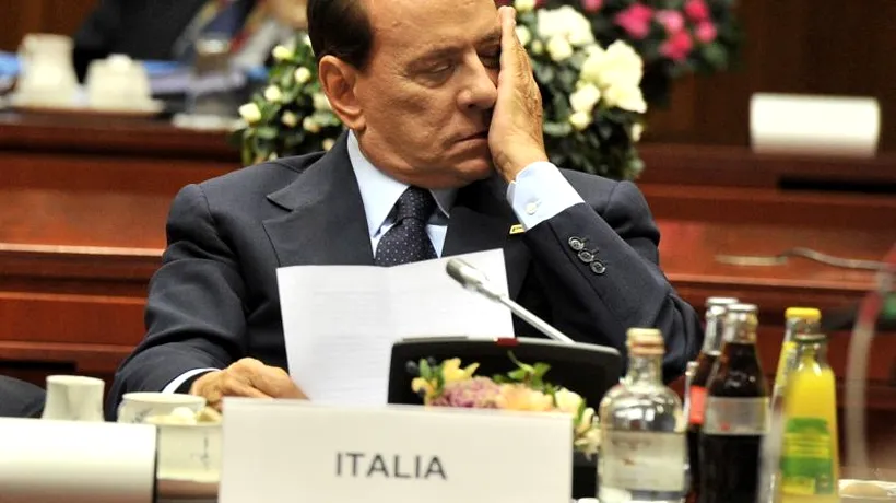 Berlusconi anunță condițiile în care Italia ar putea fi forțată să părăsească zona euro și să revină la vechea monedă