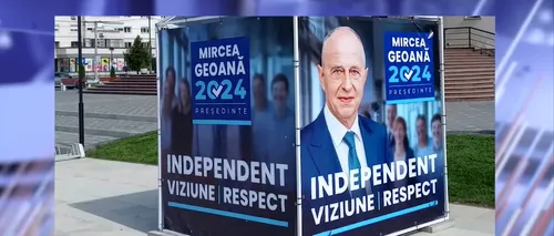 Bogdan Naumovici, despre șansele lui Mircea Geoană de a deveni președinte: „Nu cred că o să fie, dar...” / Ce spune despre afișul său electoral