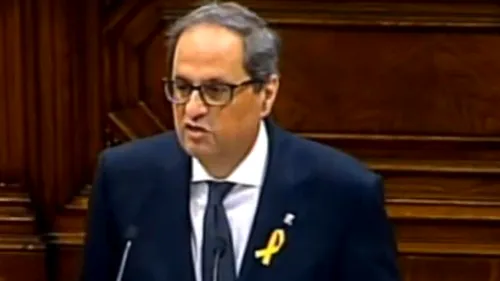 Un politician separatist a devenit președintele Cataloniei. „Vrem o republică pentru toți