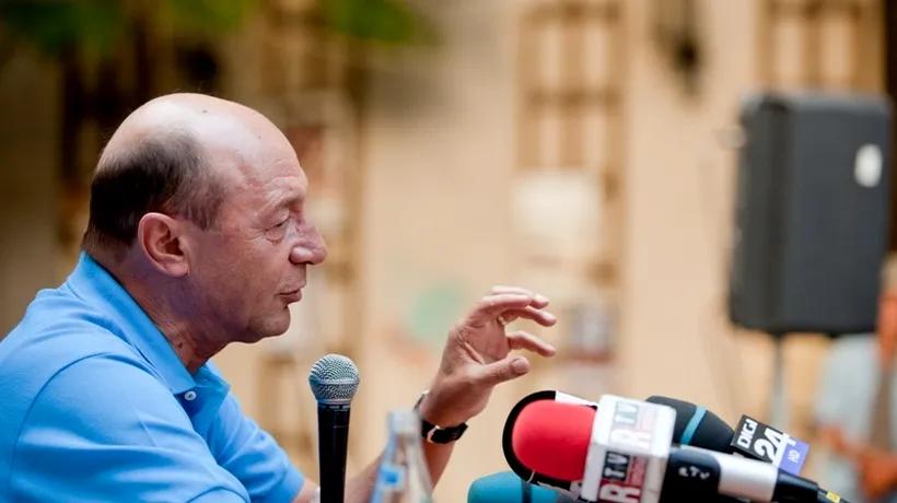 Traian Băsescu, despre demisie: Ar fi cea mai mare lașitate, ar fi ridicol, un președinte nu abdică