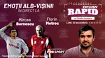 „EXCLUSIV RAPID” cu Florin Motroc, Mircea Bornescu, Gâlcă și Borza este LIVE, de la ora 13:30, pe YouTube – ProSport!