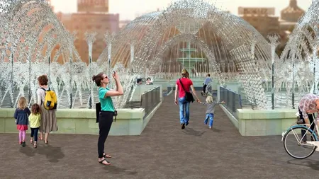 Fântânile din Piața Unirii, INAUGURARE SPECTACULOASĂ cu show multimedia și orchestră simfonică. Coregrafiile jeturilor de apă, dirijate de o TEHNOLOGIE de ultimă oră