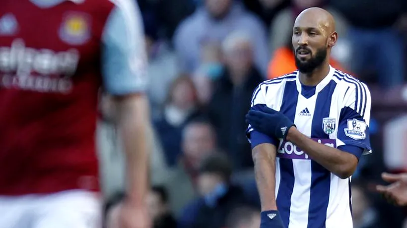 Anelka, acuzat de antisemitism după un gest făcut în meciul cu West Ham United