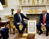 Ce SURPRIZĂ i-a făcut Friedrich Merz lui Donald Trump la Casa Albă /„Numele său creștin era Frederick”