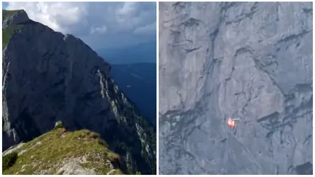 Intervenție contracronometru în Bucegi. Doi alpinişti au rămas blocaţi în peretele Văii Albe