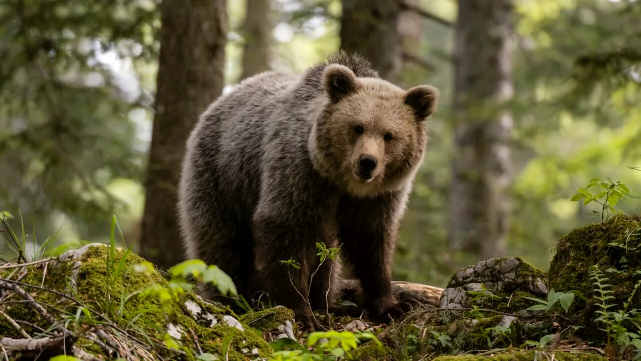 Cetatea Poienari, din nou ÎNCHISĂ pentru turiști. O ursoaică cu doi pui a rupt gardul electric și a ocupat zona