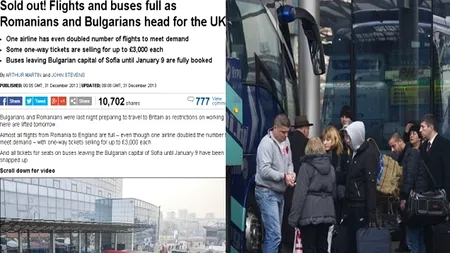 Campania anti-români se intensifică în presa britanică: 