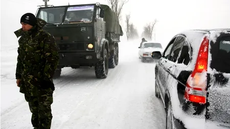 MApN: Militari au intervenit în comune din Vrancea pentru evacuarea unor persoane ce necesită dializă