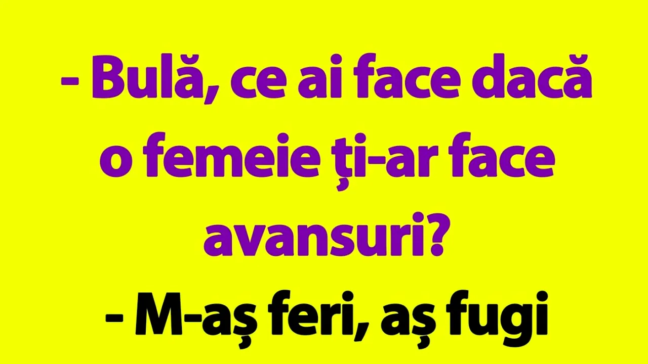 BANC | Bulă și avansul