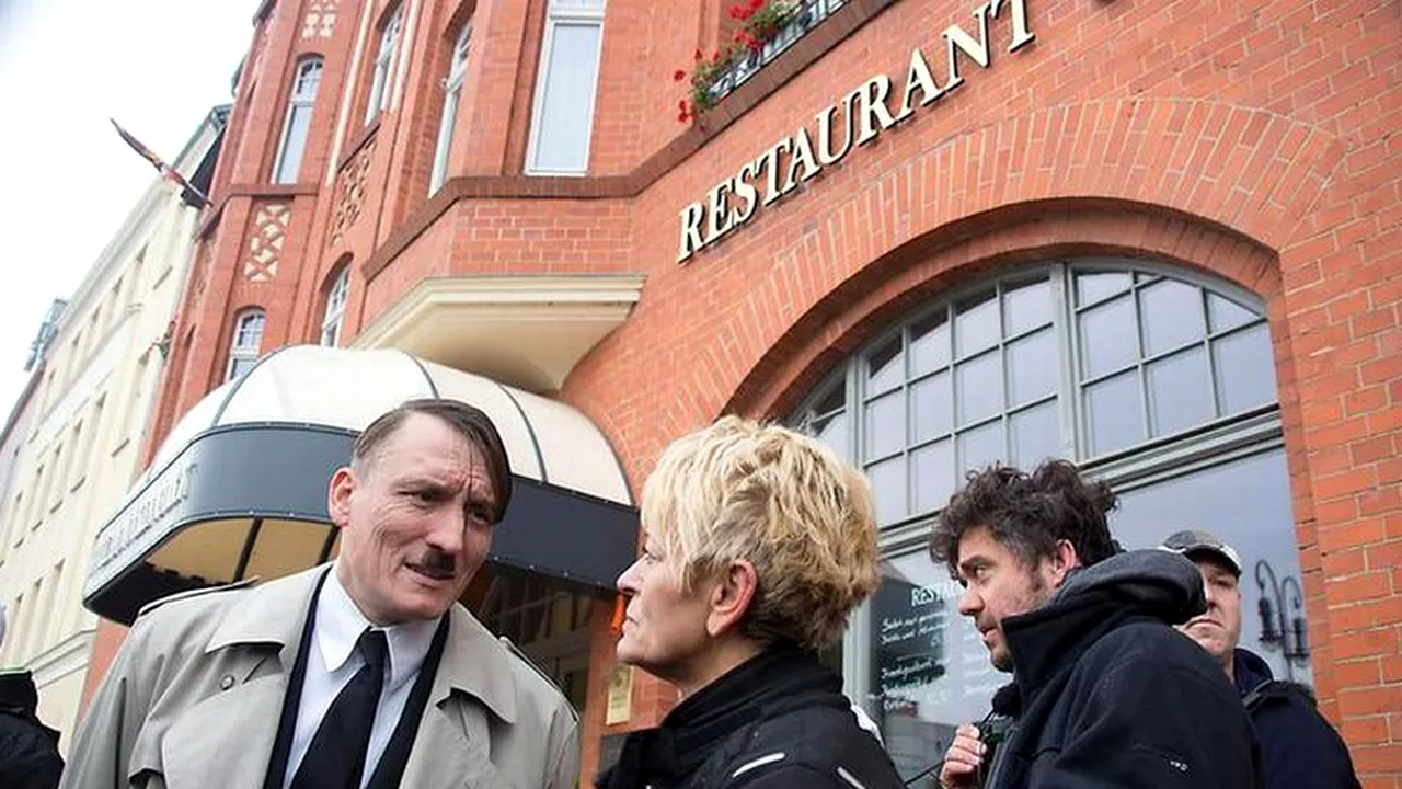 Această imagine a fost surprinsă zilele trecute pe o stradă din Germania. Reacția oamenilor a fost șocantă