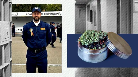 Un POLIȚIST condamnat definitiv pentru posesie de droguri și luare de MITĂ vrea să revină în sistem. Cum a reușit să scape de închisoare