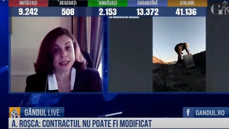 GÂNDUL LIVE. Avocatul Alina Roșca explică: Cum este protejat angajatul în timpul crizei provocate de coronavirus
