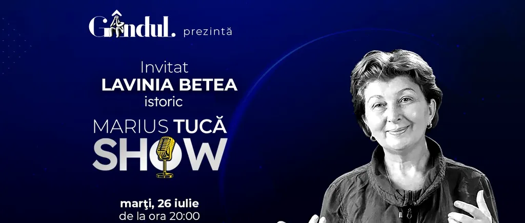 Marius Tucă Show începe marți 26 iulie, de la ora 20.00, pe gandul.ro