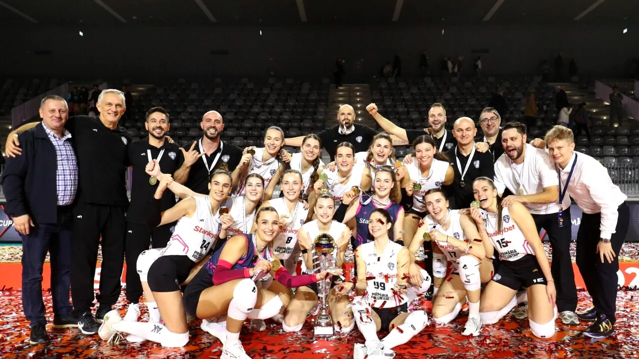 CSO Voluntari a câștigat Supercupa României la VOLEI feminin