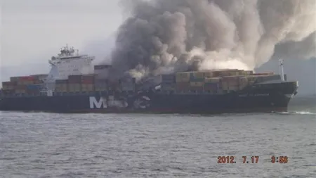 Marinari de pe Flaminia refuză să plece din Portul Constanța din cauza stării precare a navei