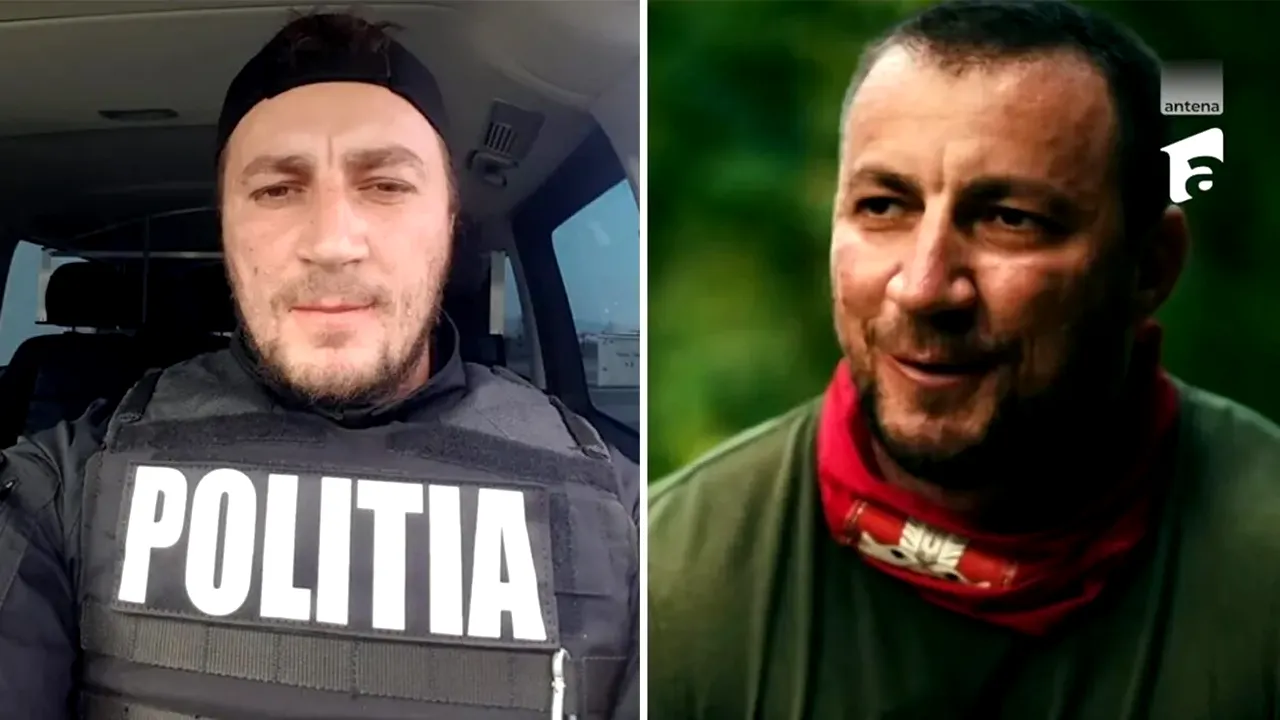 Ce salariu are polițistul Marian Godină și câți bani ia de la Survivor, show-ul difuzat de Antena 1