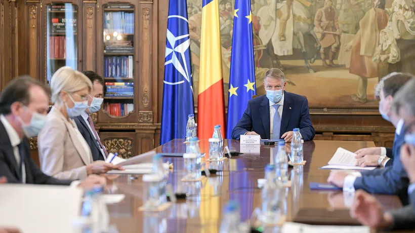 Iohannis, ședință la Cotroceni pe tema fondurilor europene