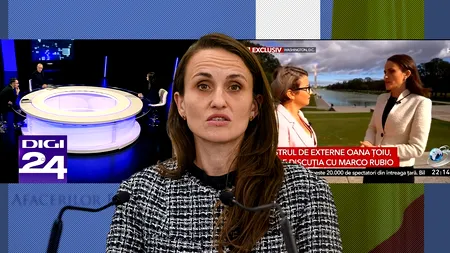 Scandal la Digi24 după ce Oana Țoiu a luat doar Antena 3 CNN în America. Postul a oprit de la difuzare un interviu cu Țoiu