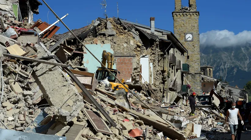 Doi români, prinși la furat într-o zonă din Italia devastată de cutremure